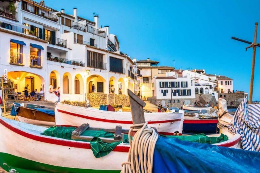 Appartement Tout Confort Avec Wifi Vue Sur Mer Et Piscine Communautaire Secteur El Golfet A Callela De Palafrugell Exterior foto