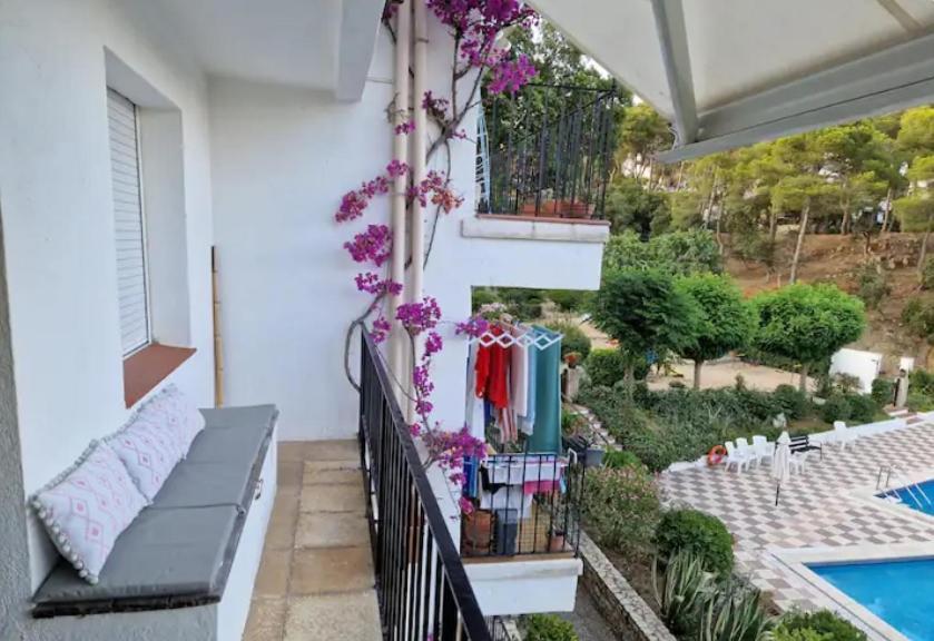Appartement Tout Confort Avec Wifi Vue Sur Mer Et Piscine Communautaire Secteur El Golfet A Callela De Palafrugell Exterior foto