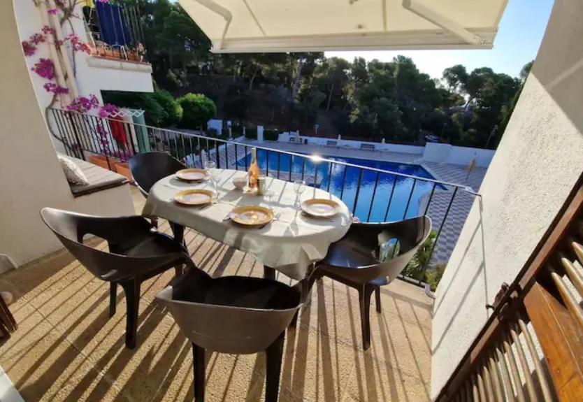 Appartement Tout Confort Avec Wifi Vue Sur Mer Et Piscine Communautaire Secteur El Golfet A Callela De Palafrugell Exterior foto